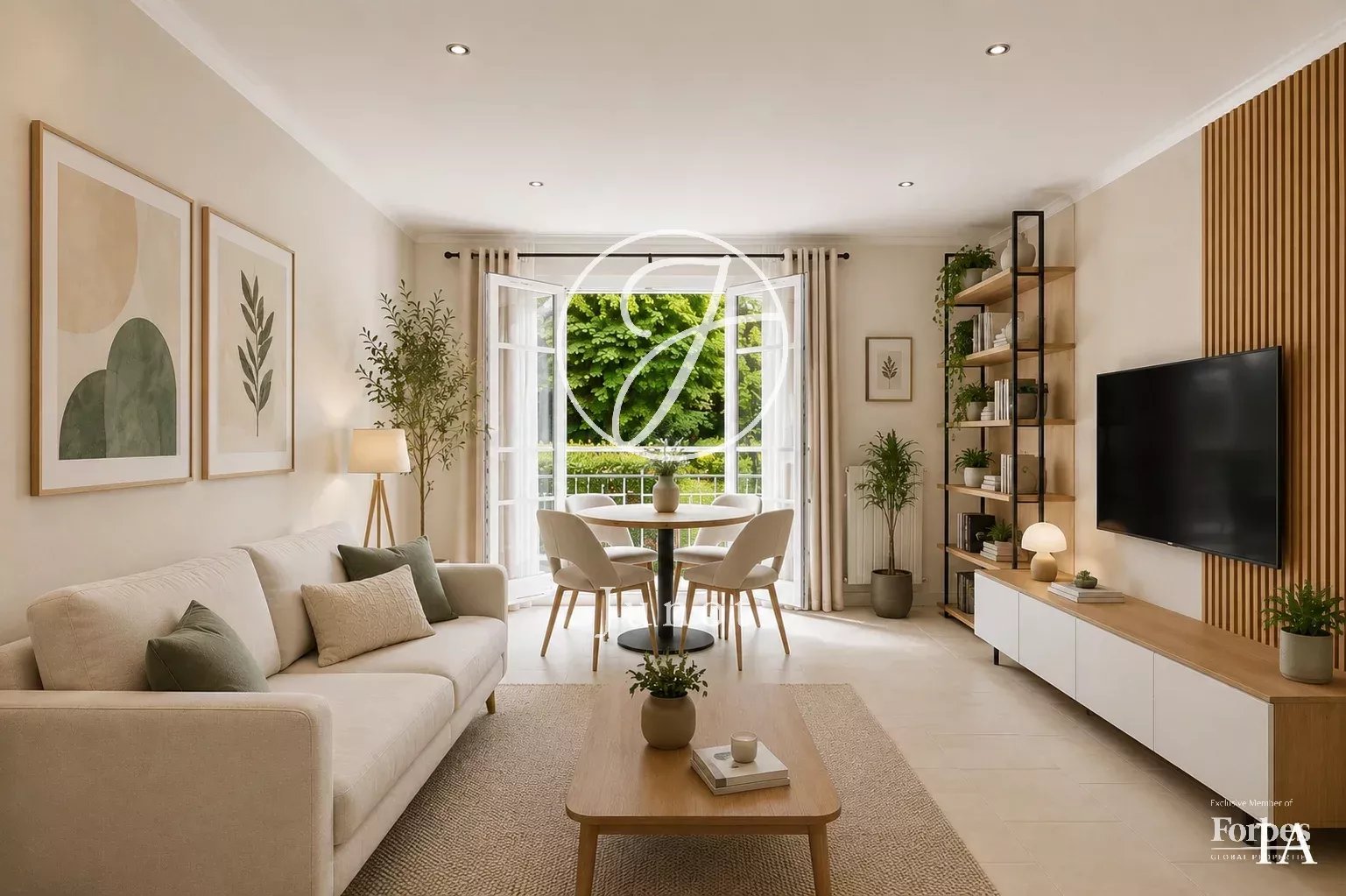 Rueil-Malmaison - BUZENVAL - Appartement - 2 chambres - 62,78m².