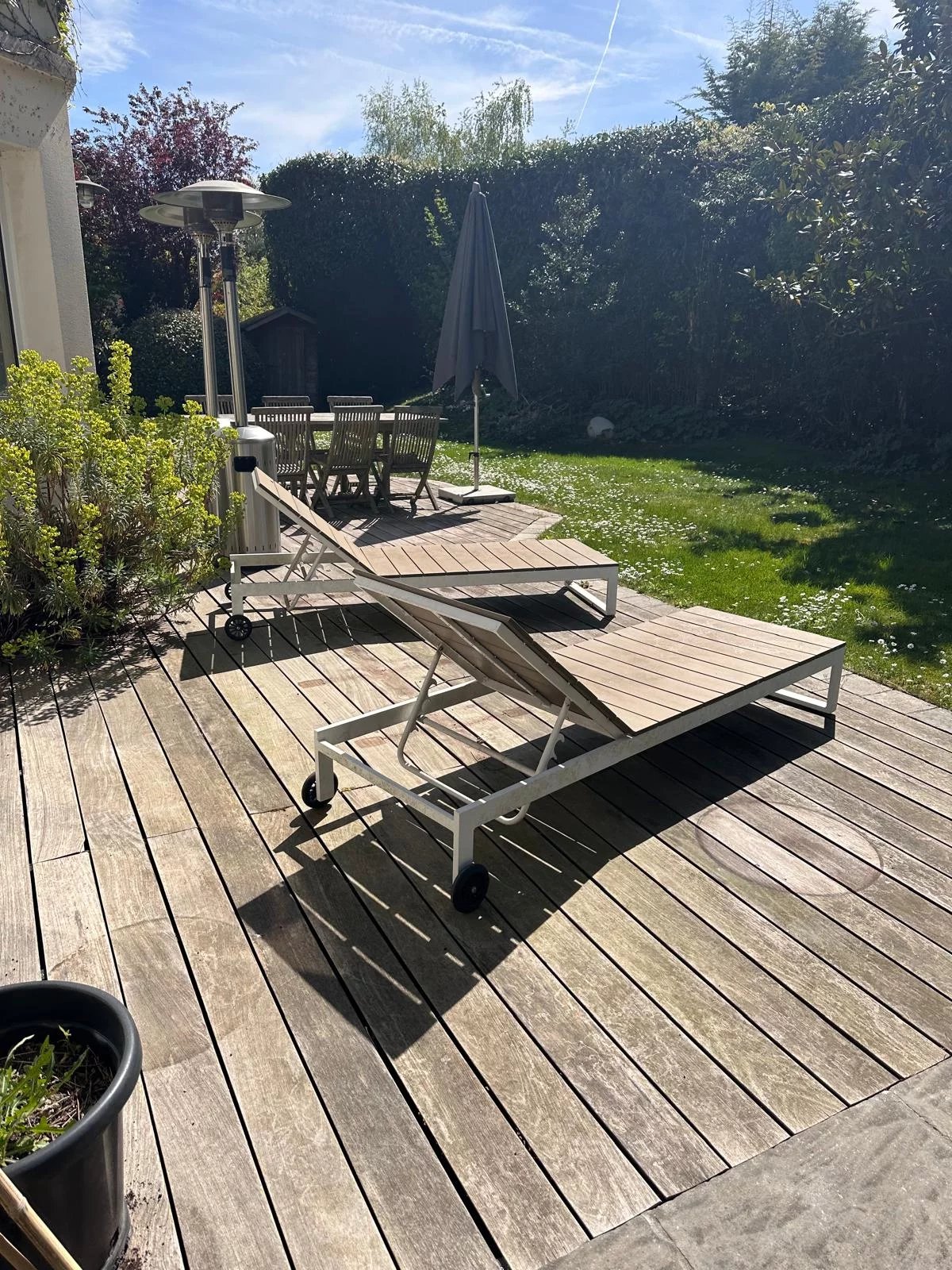 Maison contemporaine avec Jardin Garches