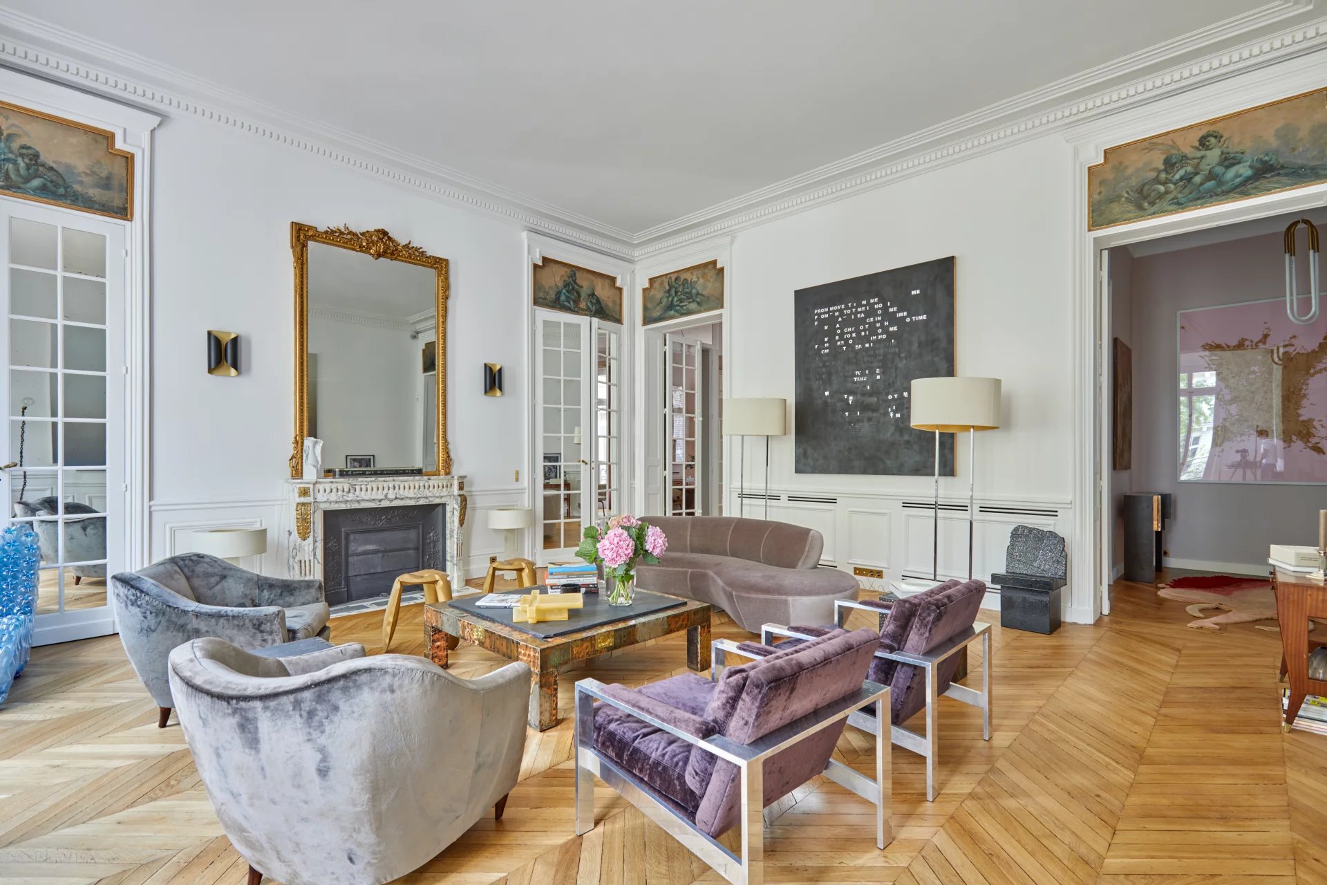 Jacquemart André  / Parc Monceau - Superbe appartement  de réception