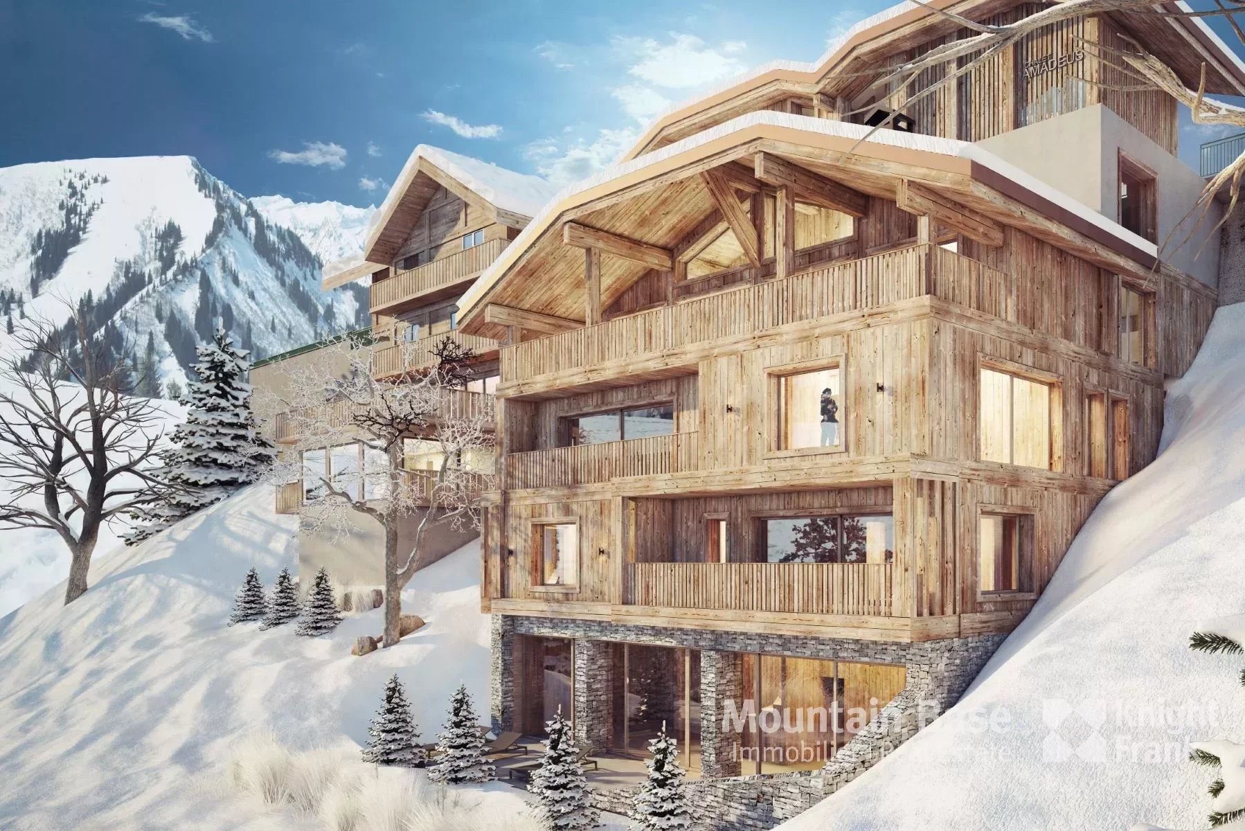 Chalet neuf d'exception offrant 6 chambres