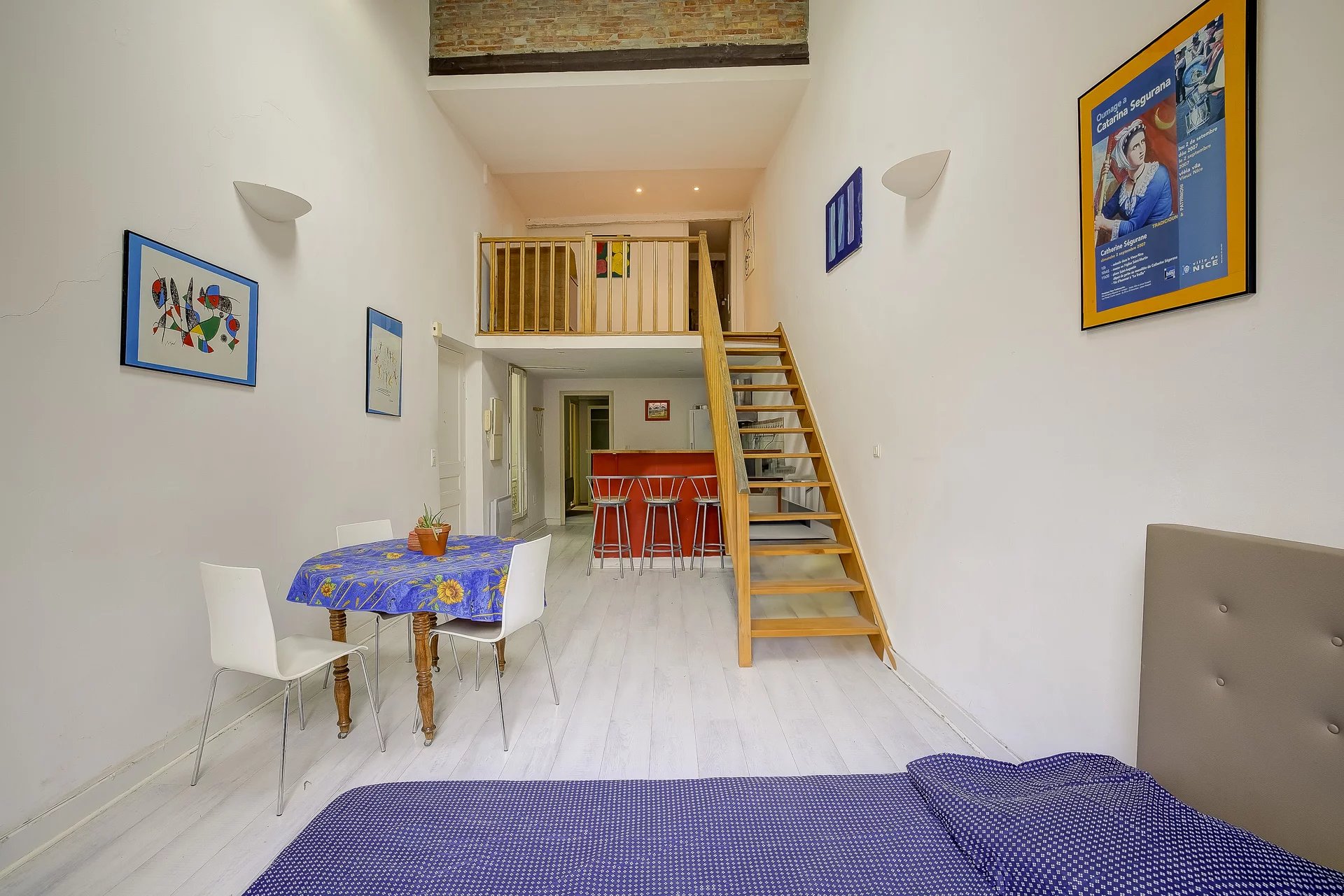 3 pièces avec Mezzanine Vieux Nice