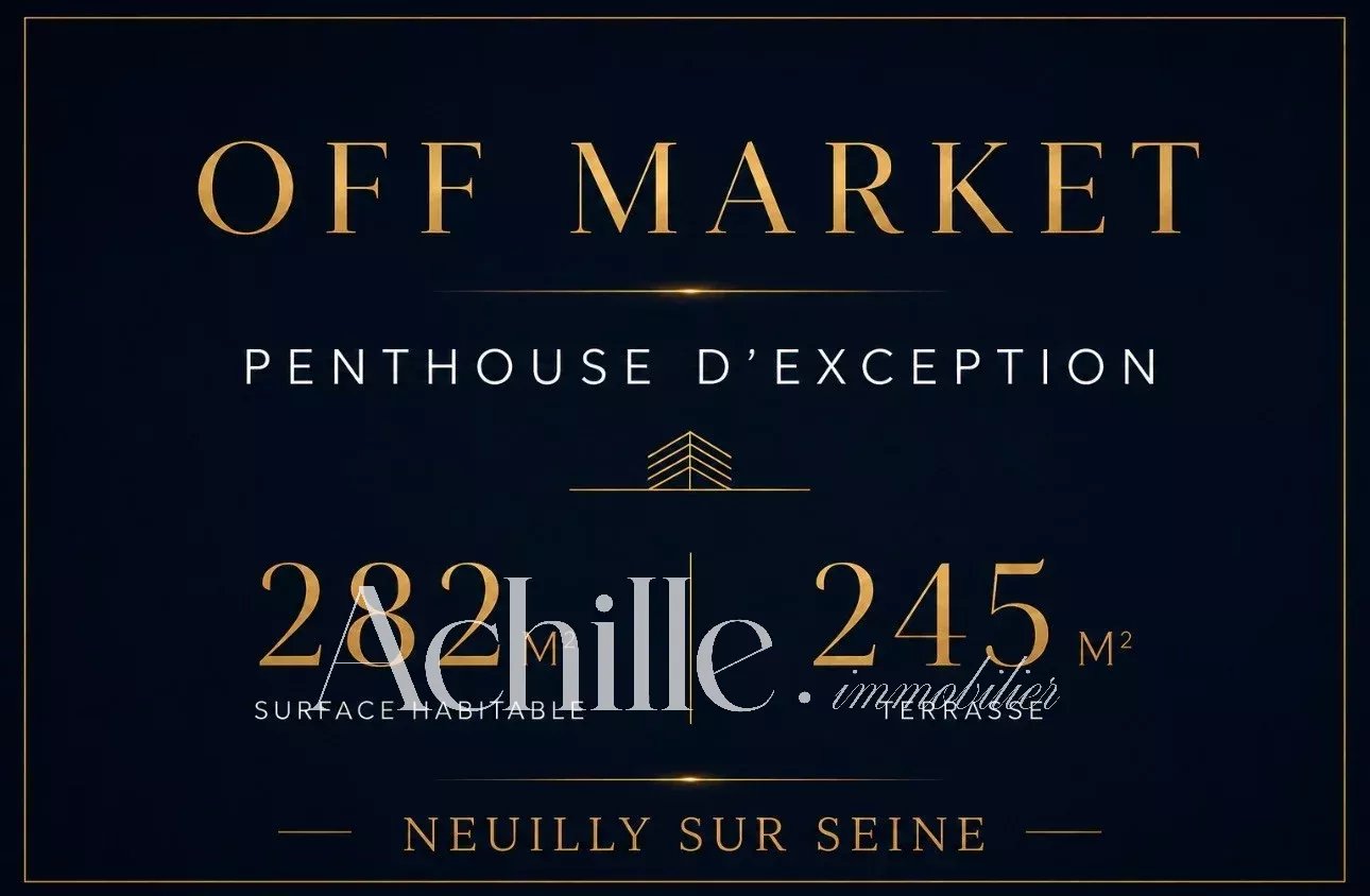 Vente Appartement Neuilly-sur-Seine