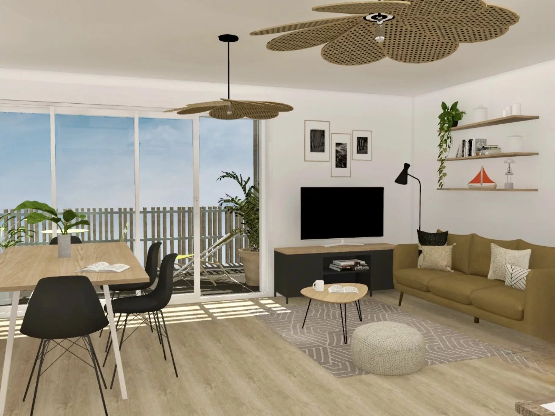 Appartement - 2 pi&egrave;ces SAINT MICHEL CHEF CHEF