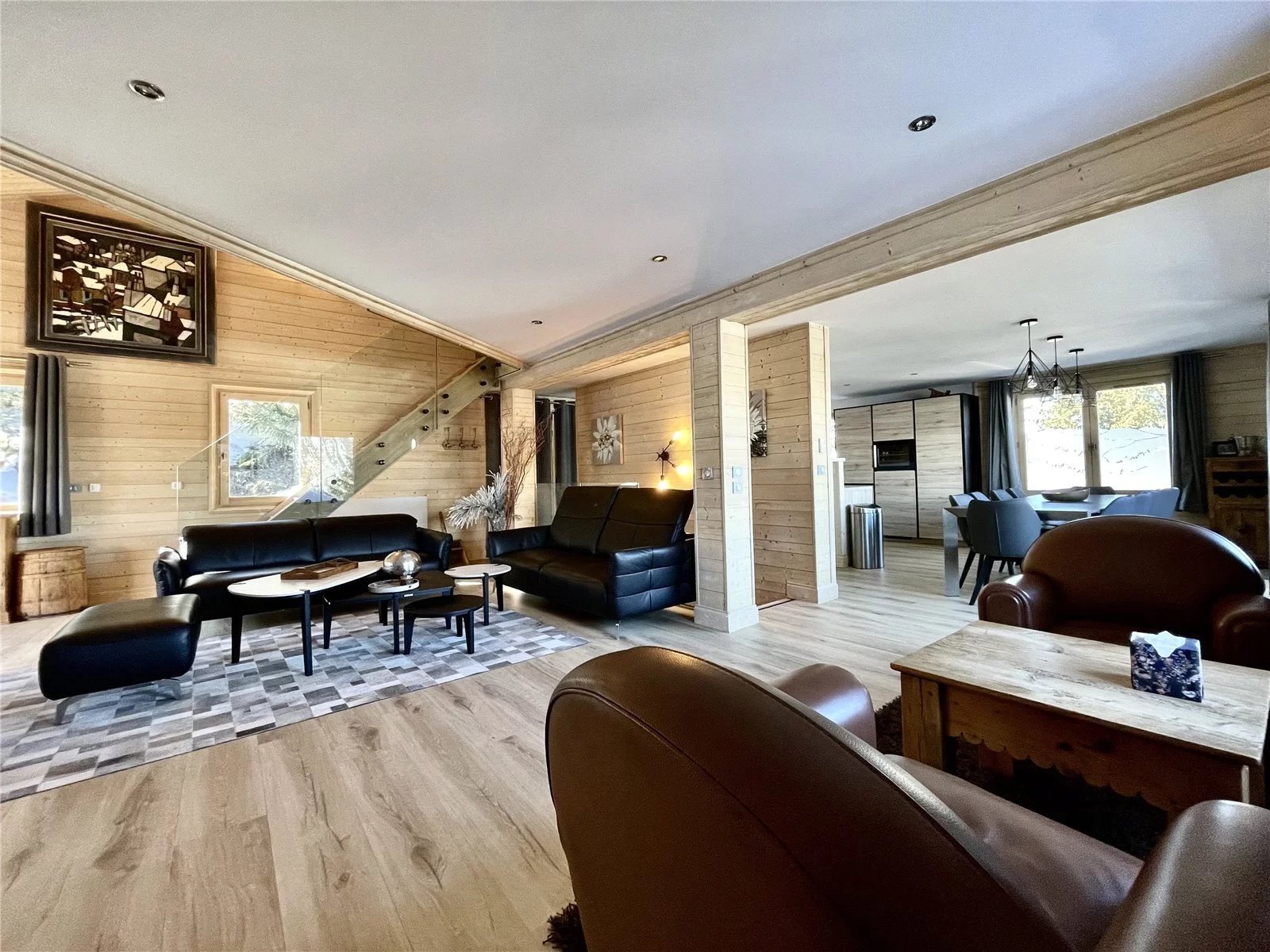 Luxurious chalet in the center of the resort. For sale by Savills Courchevel.