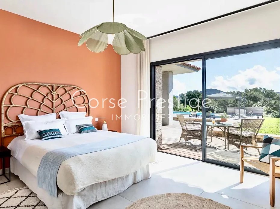 elegant stone villa with pool in pianottoli-caldarello – southern corsica image9