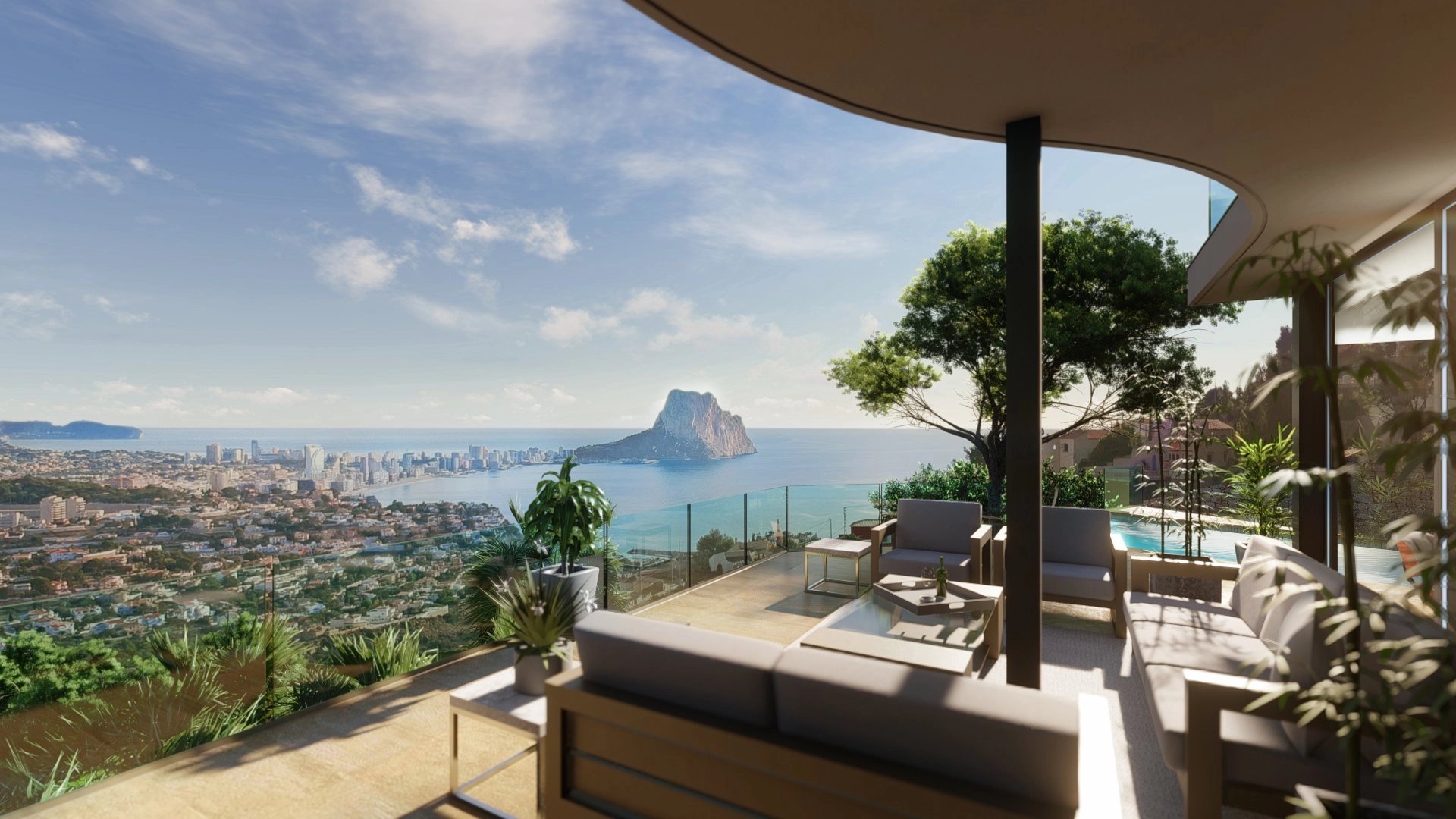 Nieuw gebouwde luxe villa in Calpe