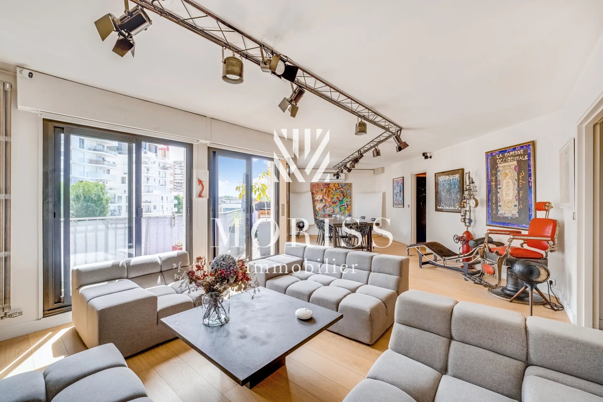 Clichy - Magnifique appartement familial 5 pièces de 129 M2 + 10 - Image Array