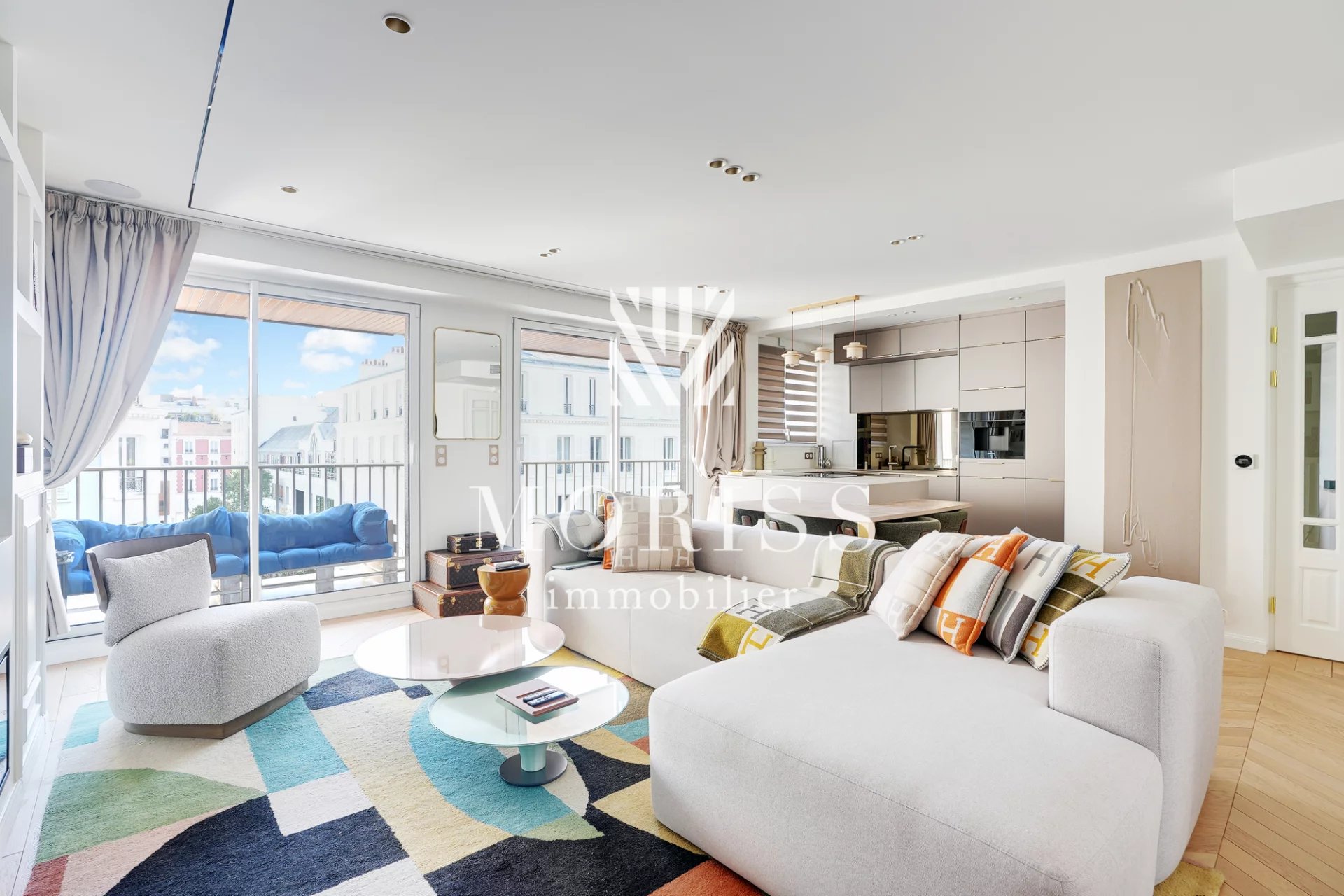 APPARTEMENT D'EXCEPTION 3 PIECES 2 CHAMBRES AVEC BALCON - NEUILL - Image 1