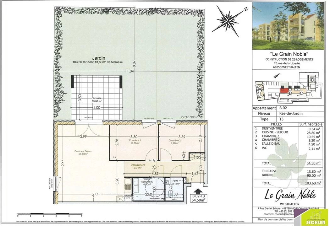 Vente Appartement Westhalten