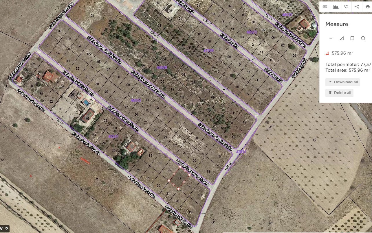 Vente Terrain Salinas