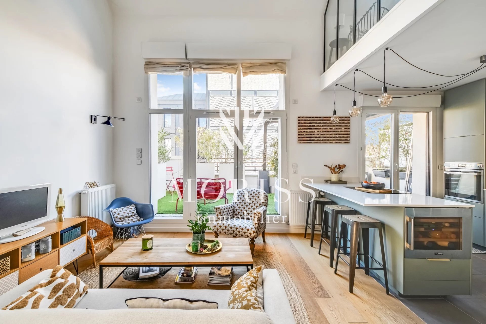 Duplex d'Exception / Terrasses / Vue Dégagée / 132m2 / Ligne 14 - Image Array