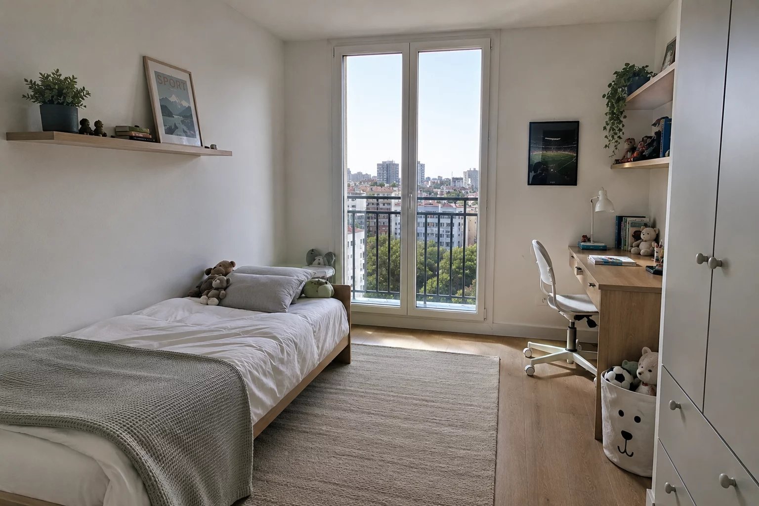 APPARTEMENT - DERNIER ÉTAGE - REFAIT A NEUF - BALCON - Image Array