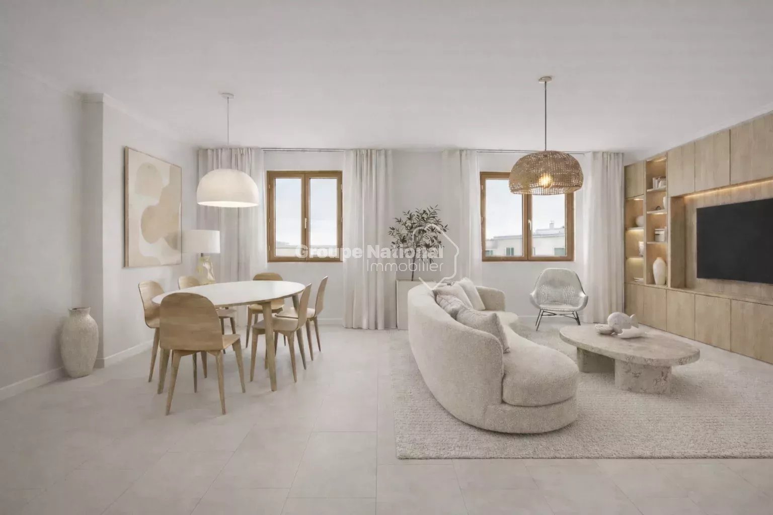 Agence immobilière de 