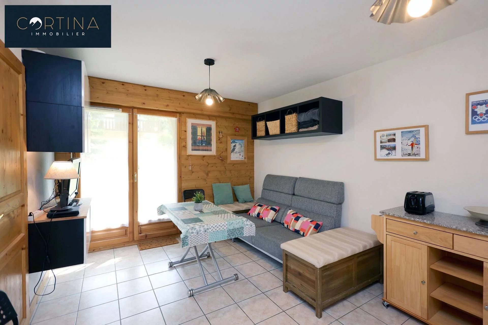 JARDIN ALPIN B01 — Appartement pour 4 personnes