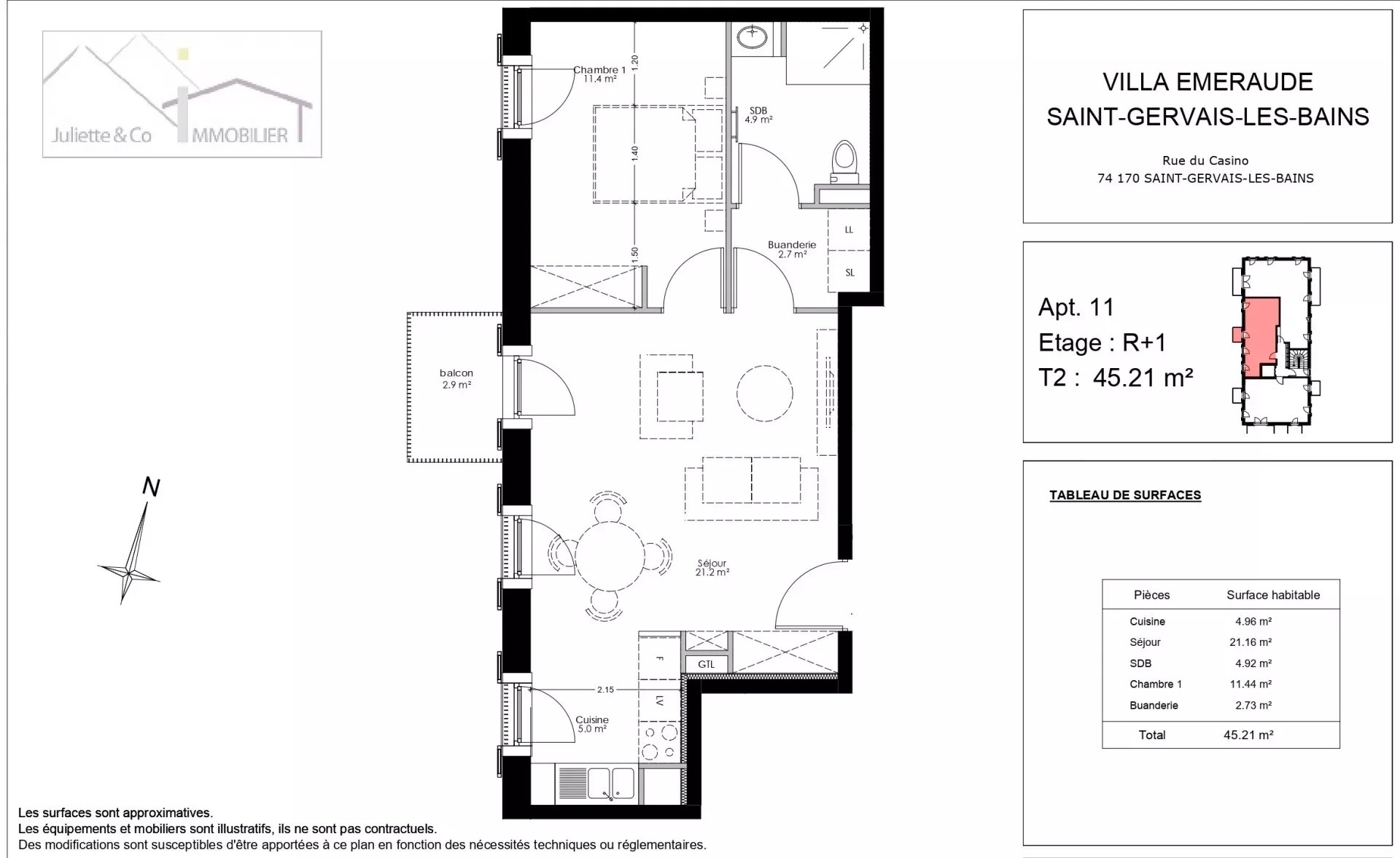 Photo of One bedroom in le Fayet