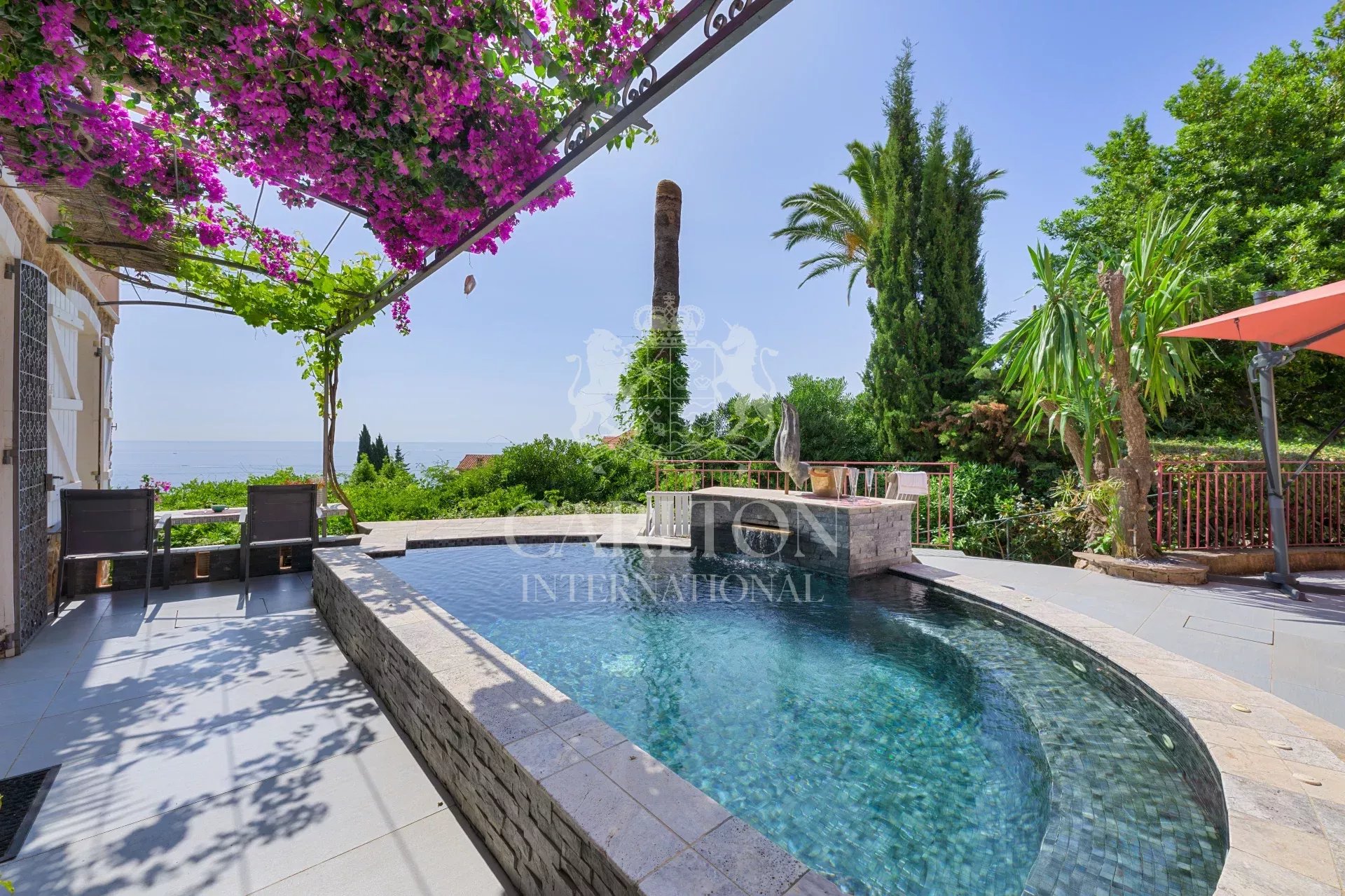 Apartment-Villa mit Charme in Le Trayas Saint-Raphaël