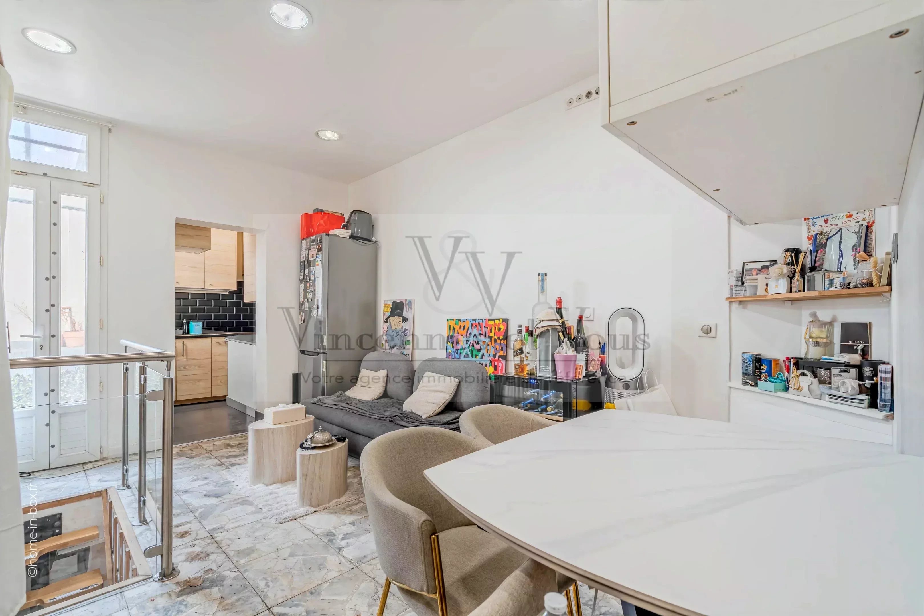 Appartement - 2/3 pièces - 34m² (58m² au sol)