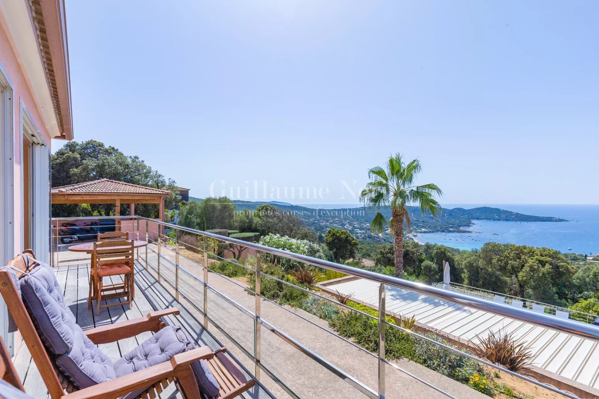 Villa Nube,  vue imprenable sur la mer et le maquis environnant