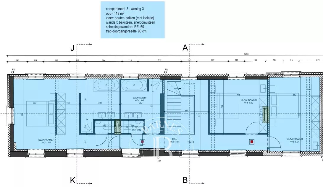 Dans un domaine privé, entre Louvain et Wavre, maison d’exception entièrement rénovée