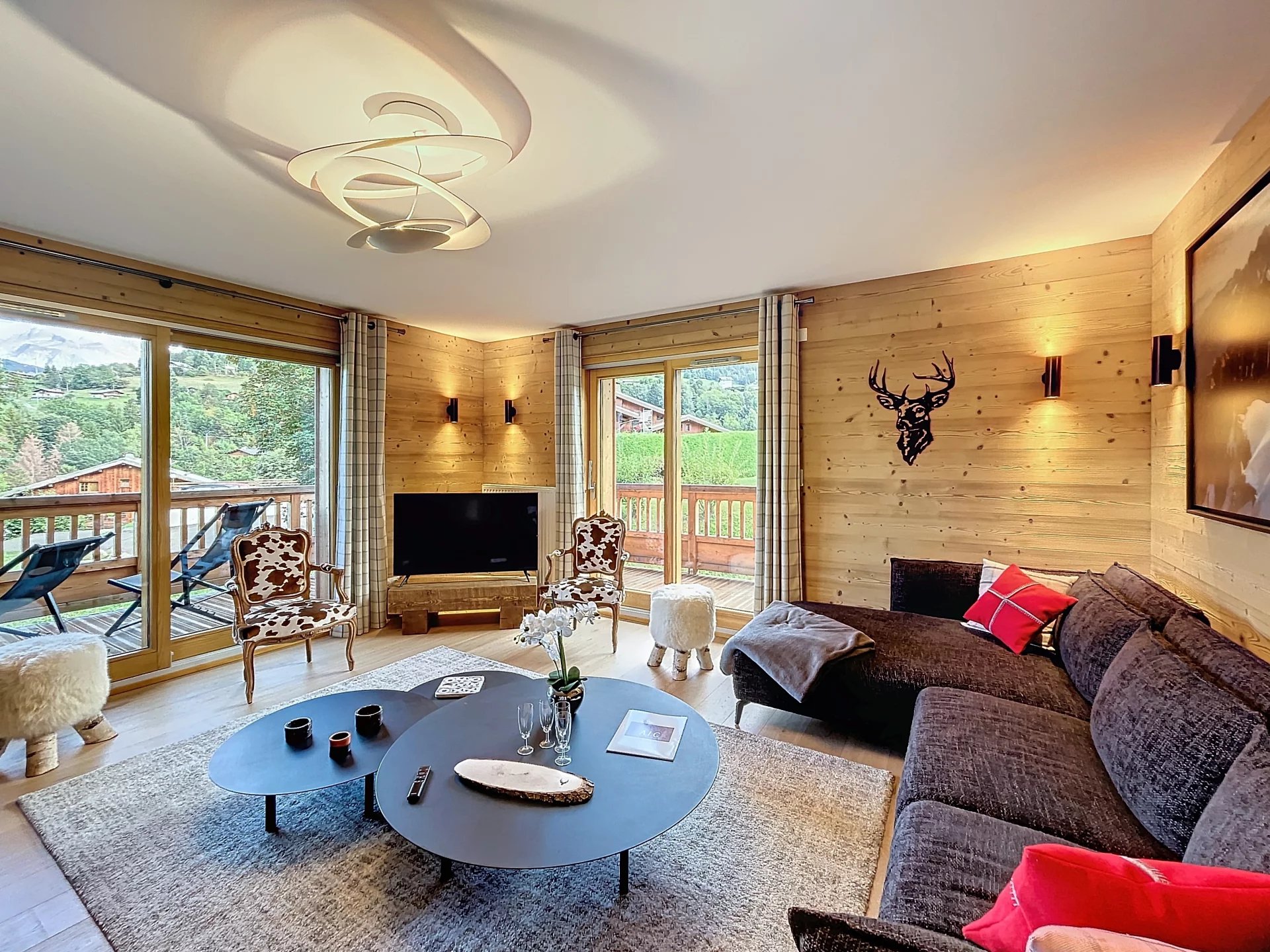 Location saisonnière Appartement Combloux