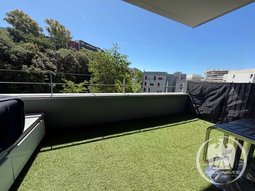2 pièces de 48m² avec 2 terrasses + parking