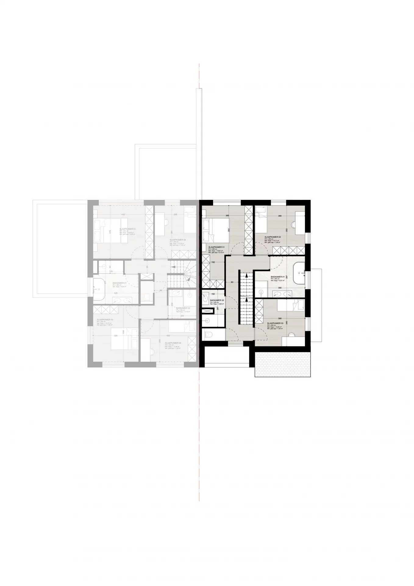 Lot 1 HOB - Woning 4: Unieke instapklare nieuwbouwwoning met karakter en klasse, gelegen in het hartje van Sint-Lambrechts-Herk.