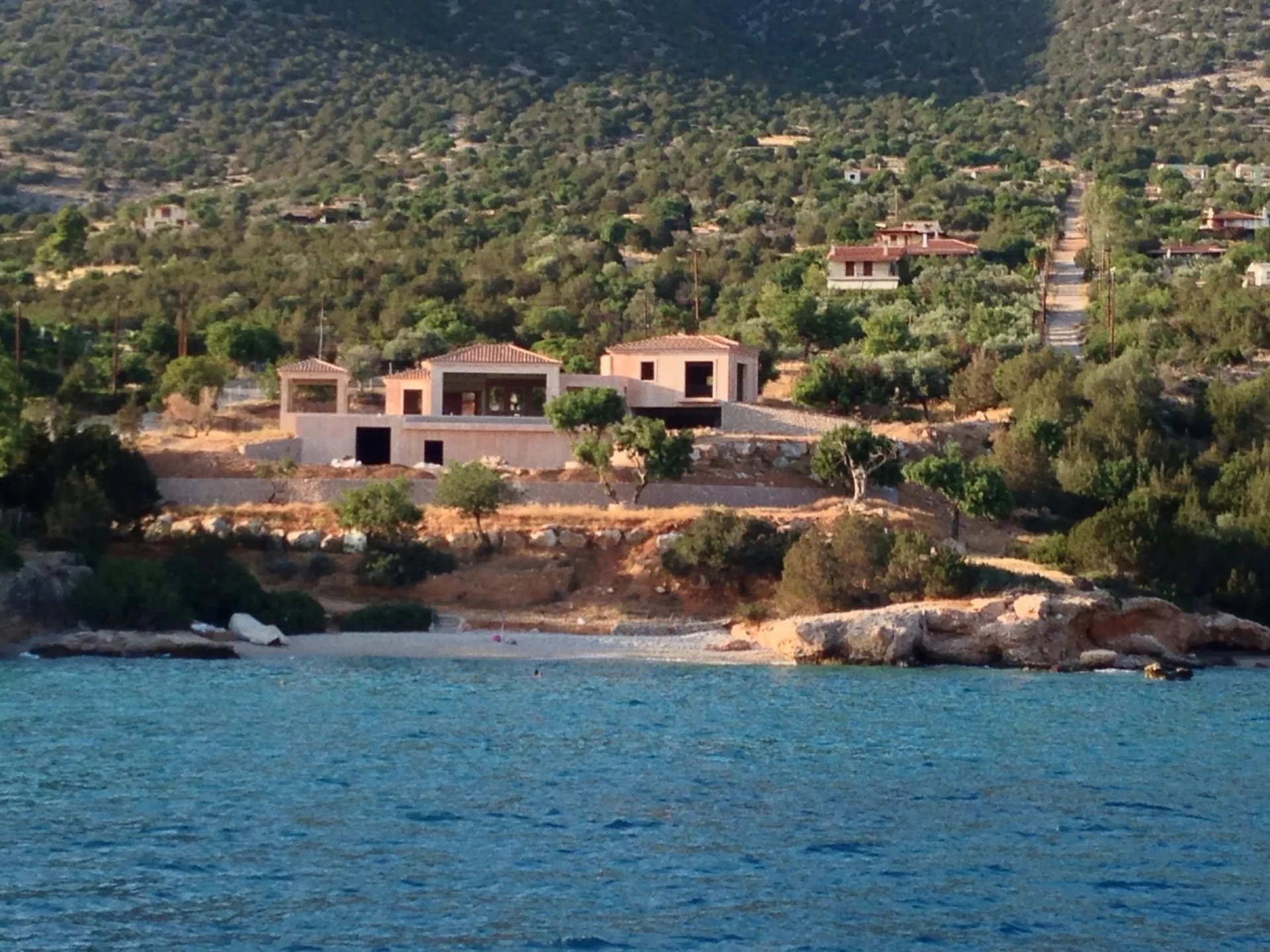 Splendide villa située en bord de mer dans la station balnéaire d'Amanzoe