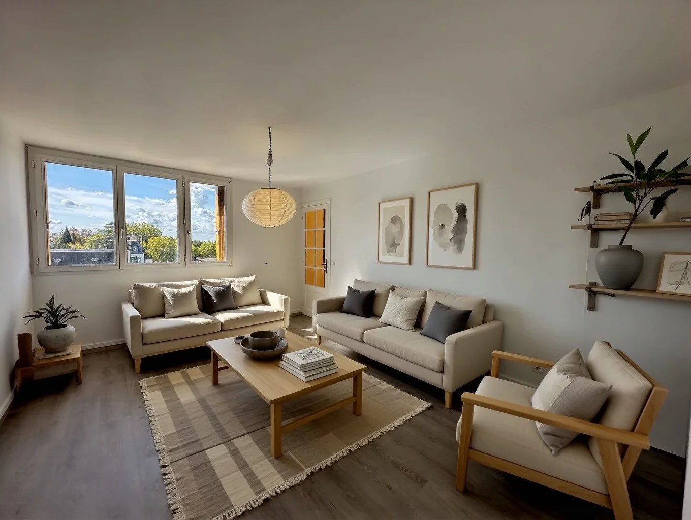 3 PIECES DERNIER ETAGE