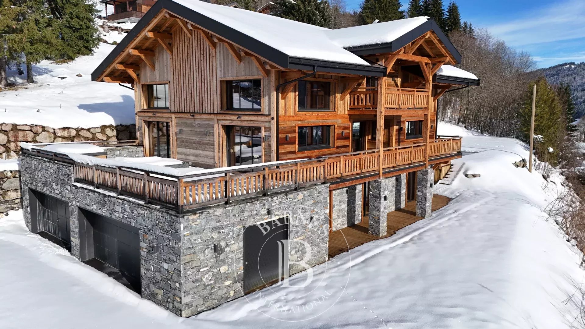 Photo of Les Gets - Luxury chalet of 440m² - Jacuzzi - Piste and Village view