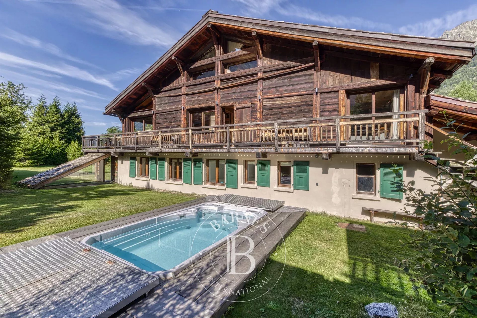 BARNES CHAMONIX - EXCLUSIVE MANDATE - LES BOIS - RENOVATED FARMHOUSE - EXCEPTIONAL PROPERTY