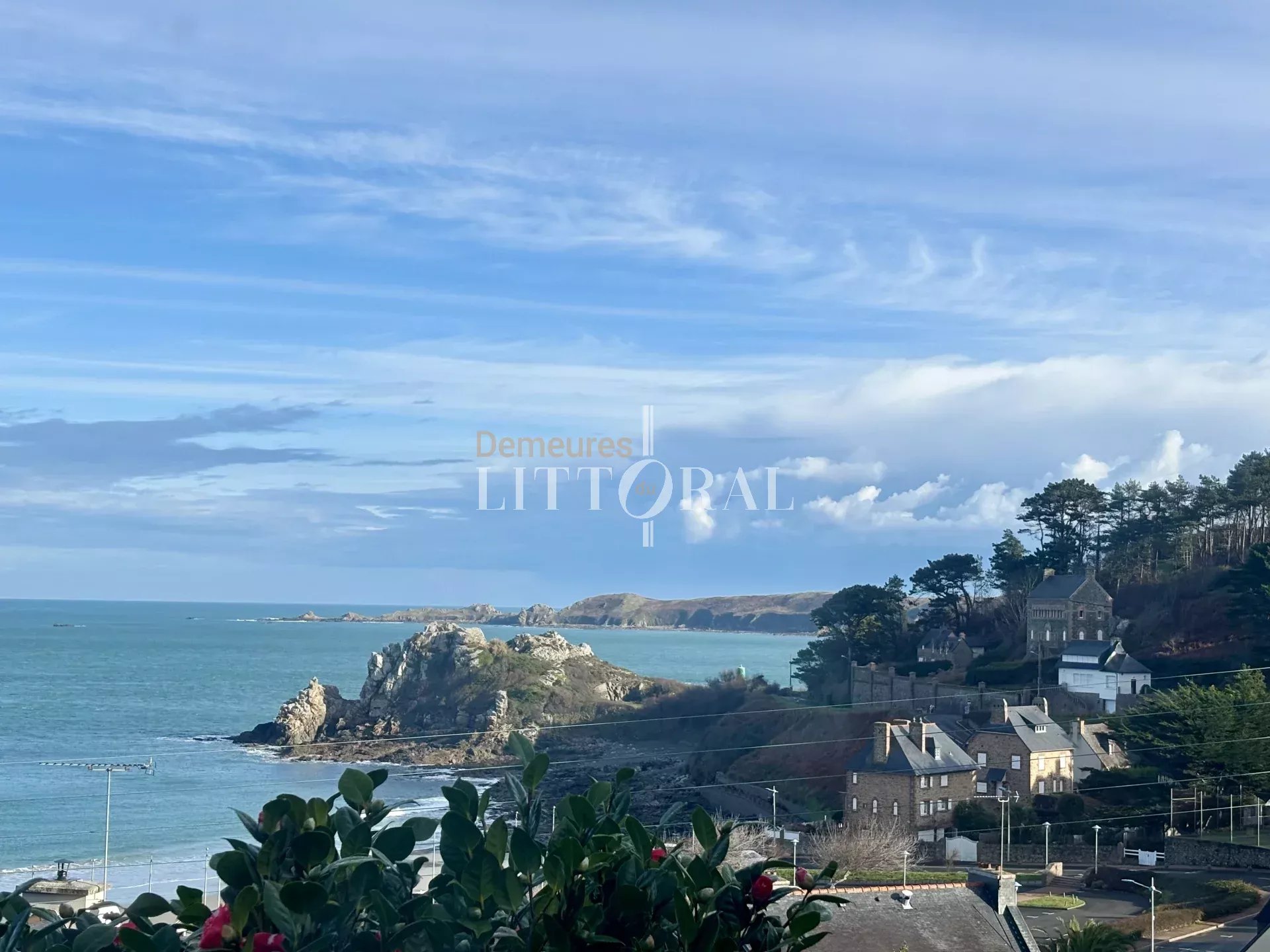 Maison avec vue mer – Plage de Trestignel