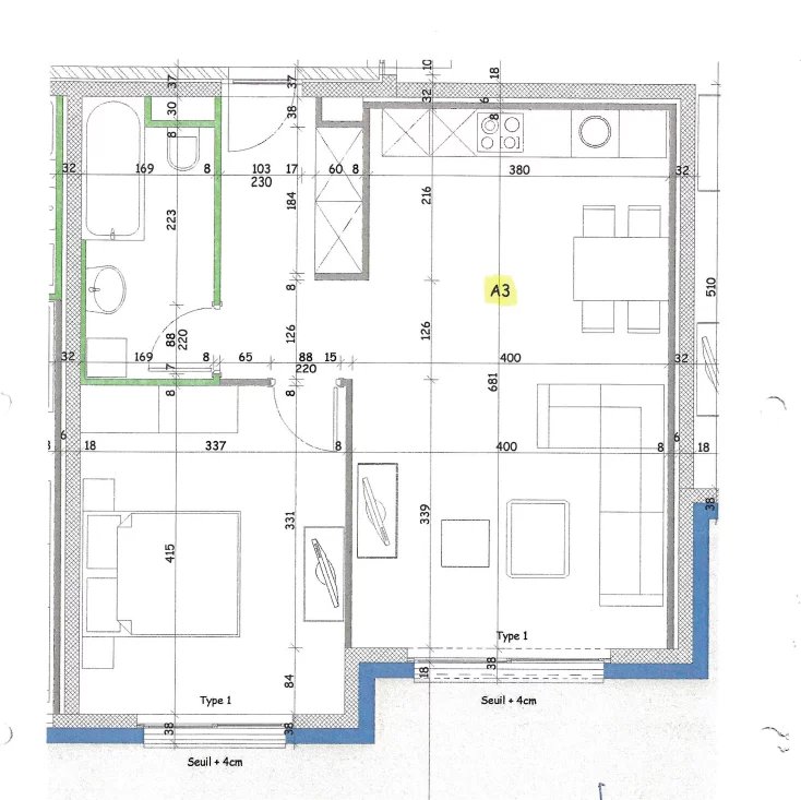 Appartement 2.5 pièces à vendre à Aproz