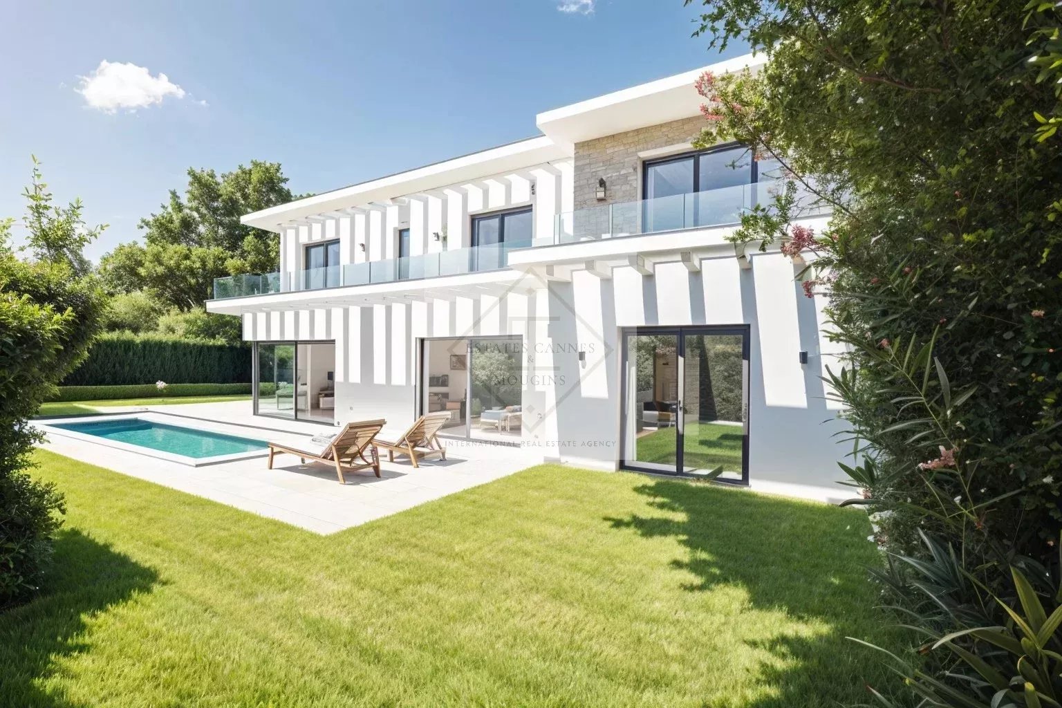 Villa Contemporaine – Quartier Très Recherché à Mougins