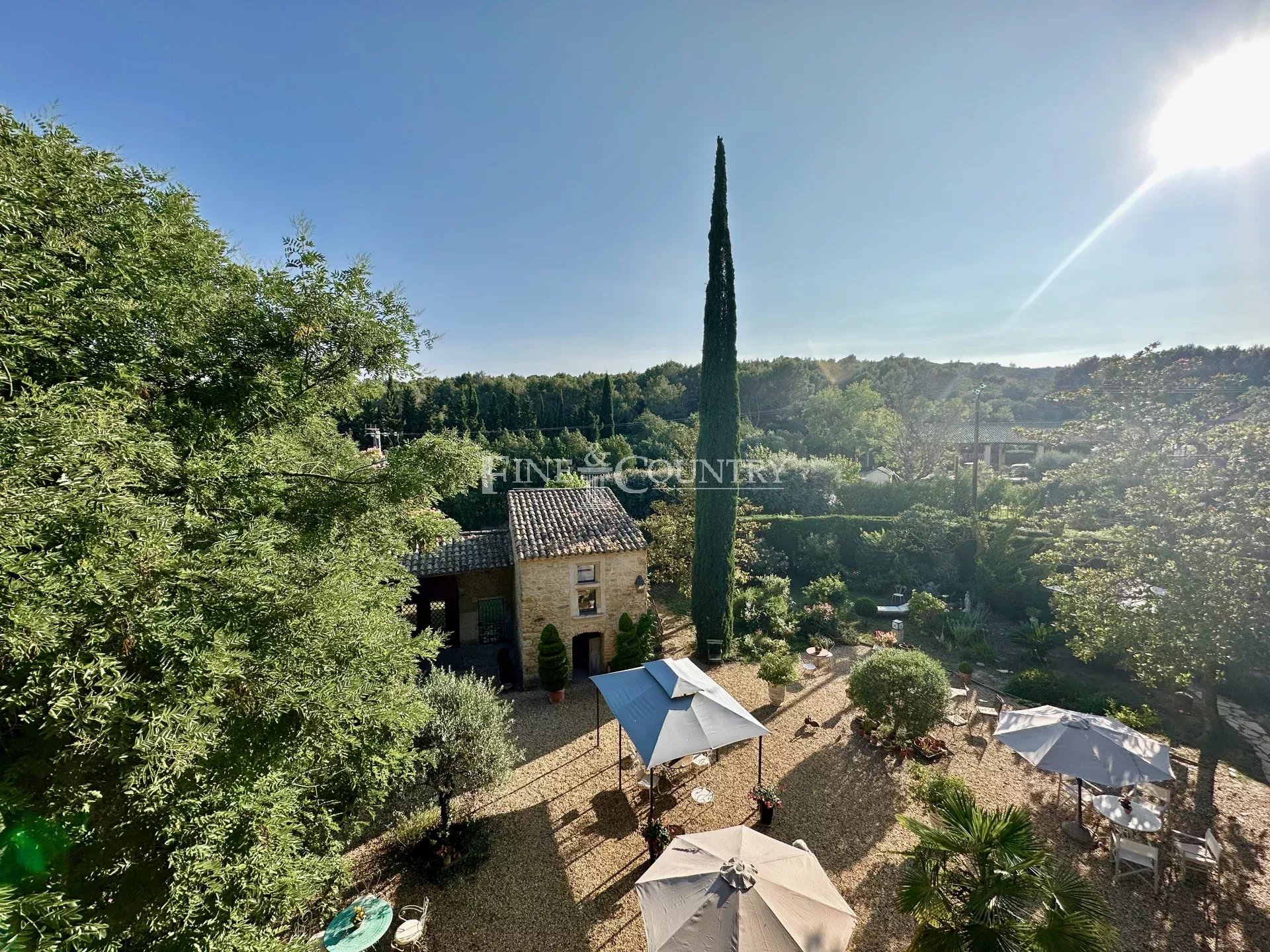 Photo of Authentic Stone Bastide for sale in Venejan, 1 hour from Marseille