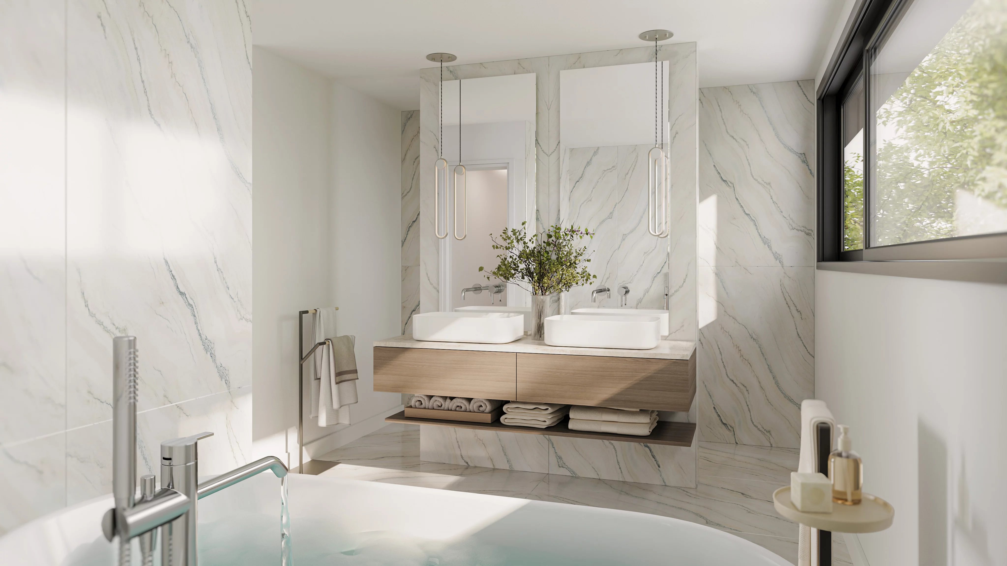 Exclusive Off-Plan development of four contemporary townhouses in Pinchat, Carouge
