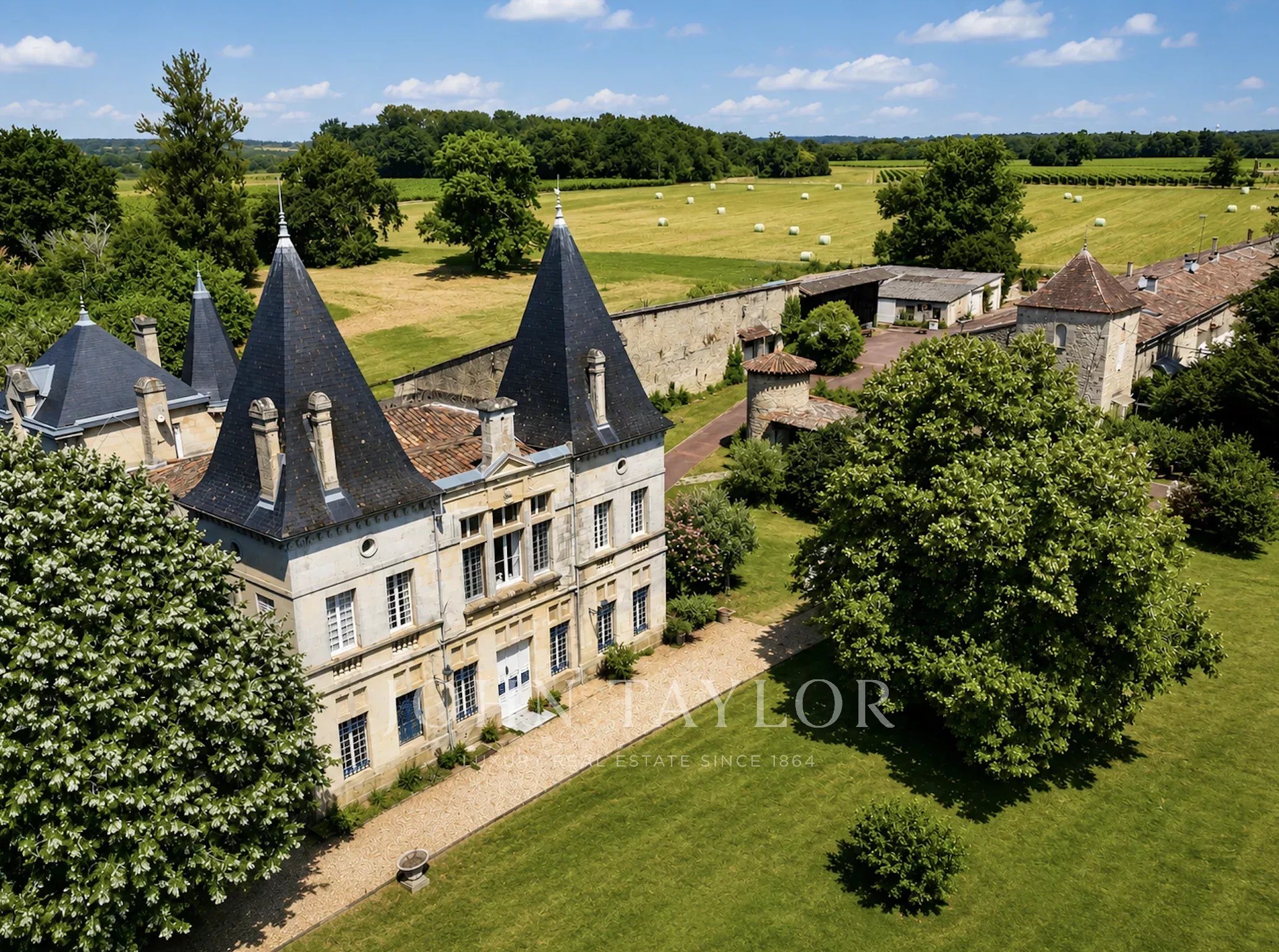 Chateau - 23 hectares - 30 minutes de Bordeaux
