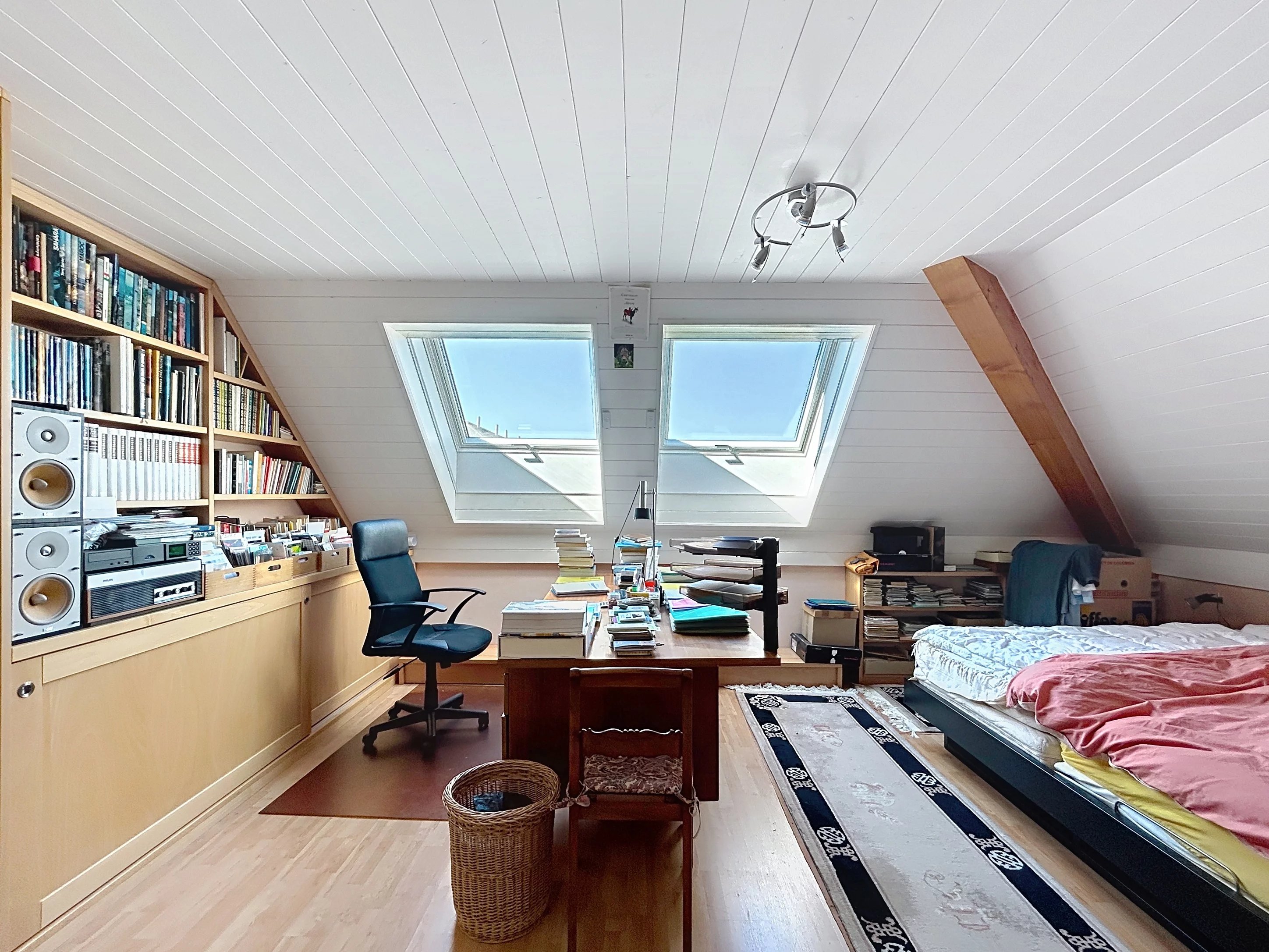 Appartement avec vue panoramique sur le lac et les alpes