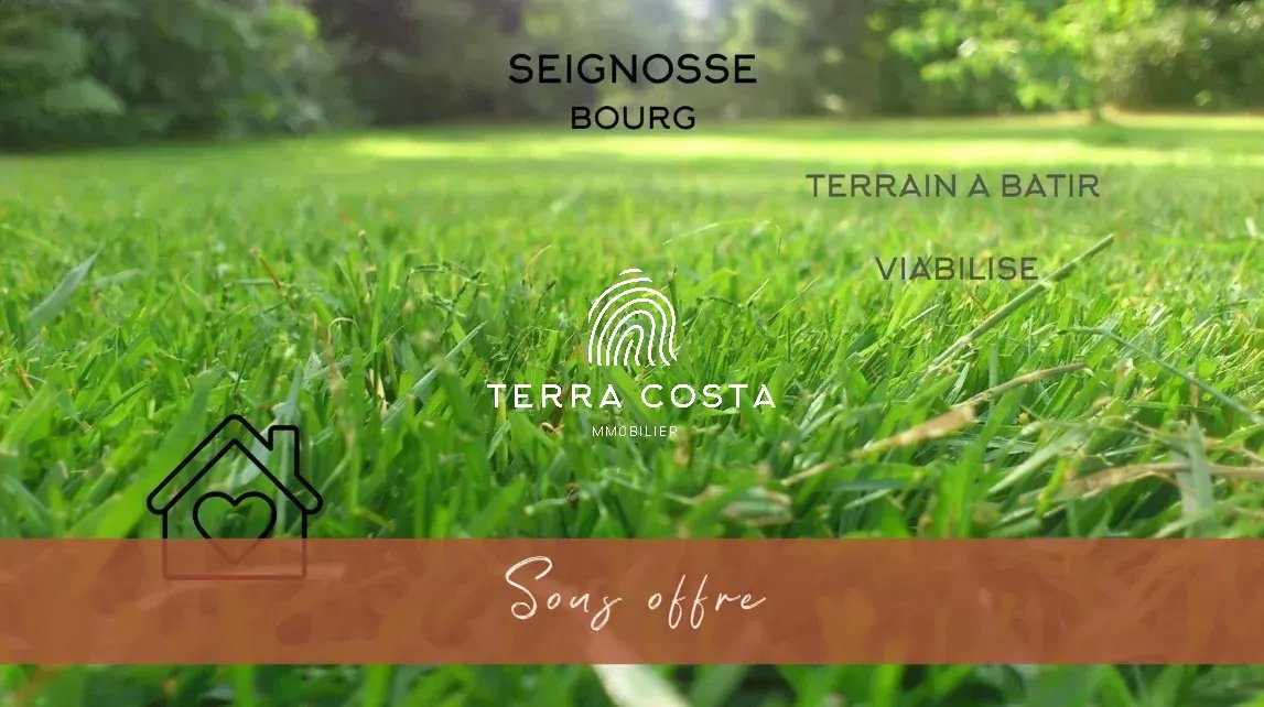 Terrain a batir centre bourg Seignosse