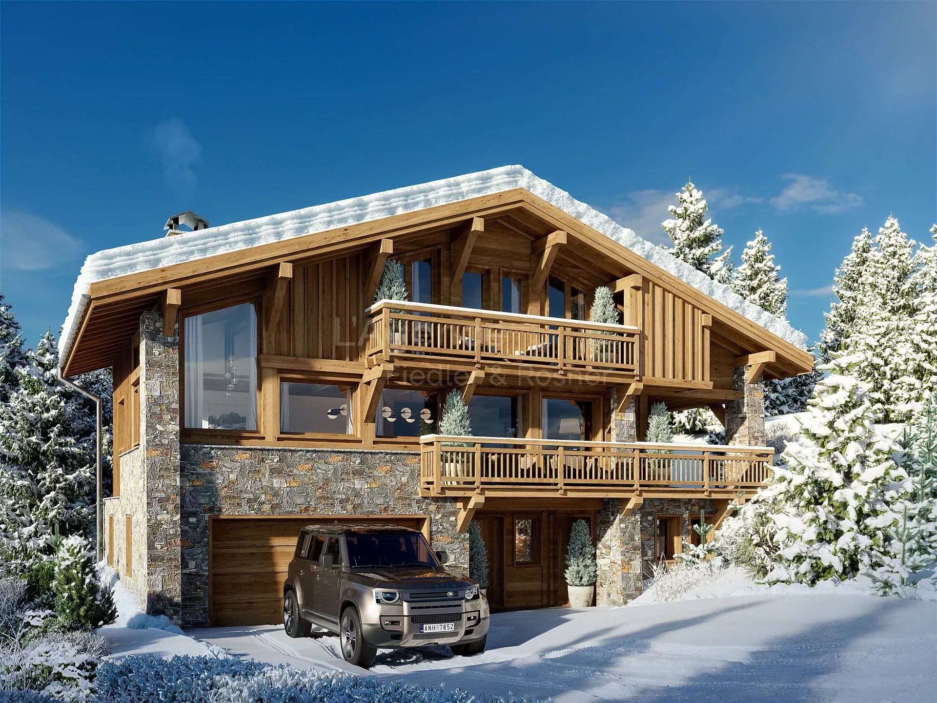 REF  552 : CHALET NEUF - ROCHEBRUNE - PROXIMITÉ DES PISTES DE SKI ET DU VILLAGE