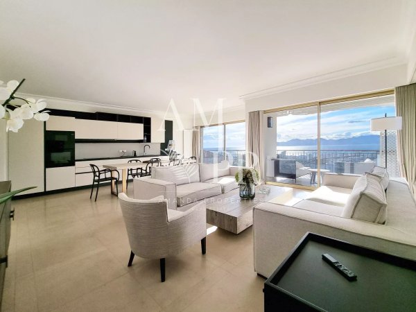 Top Floor 136m2 - 3 bedrooms apartment with sea view- Cannes Californie — photo 6
