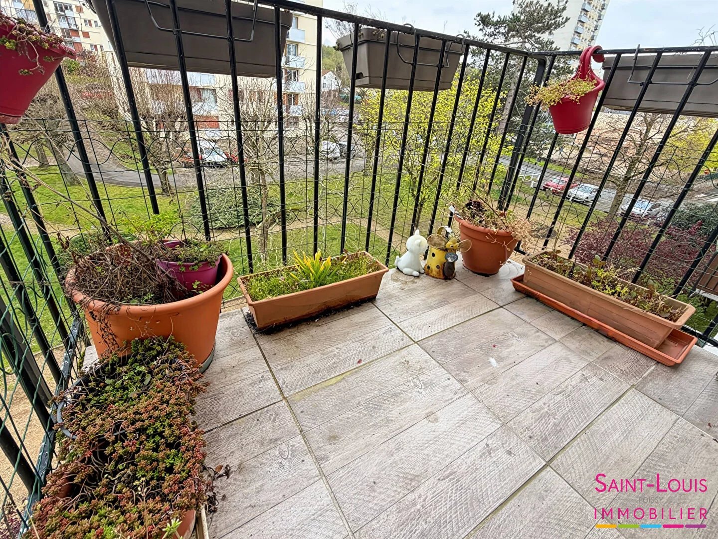 Poissy 4 pièces lumineux avec balcon