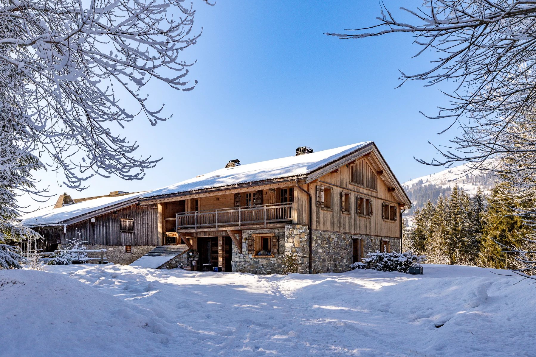 LES GETS – Piste-side farmhouse Accommodation in Chamonix