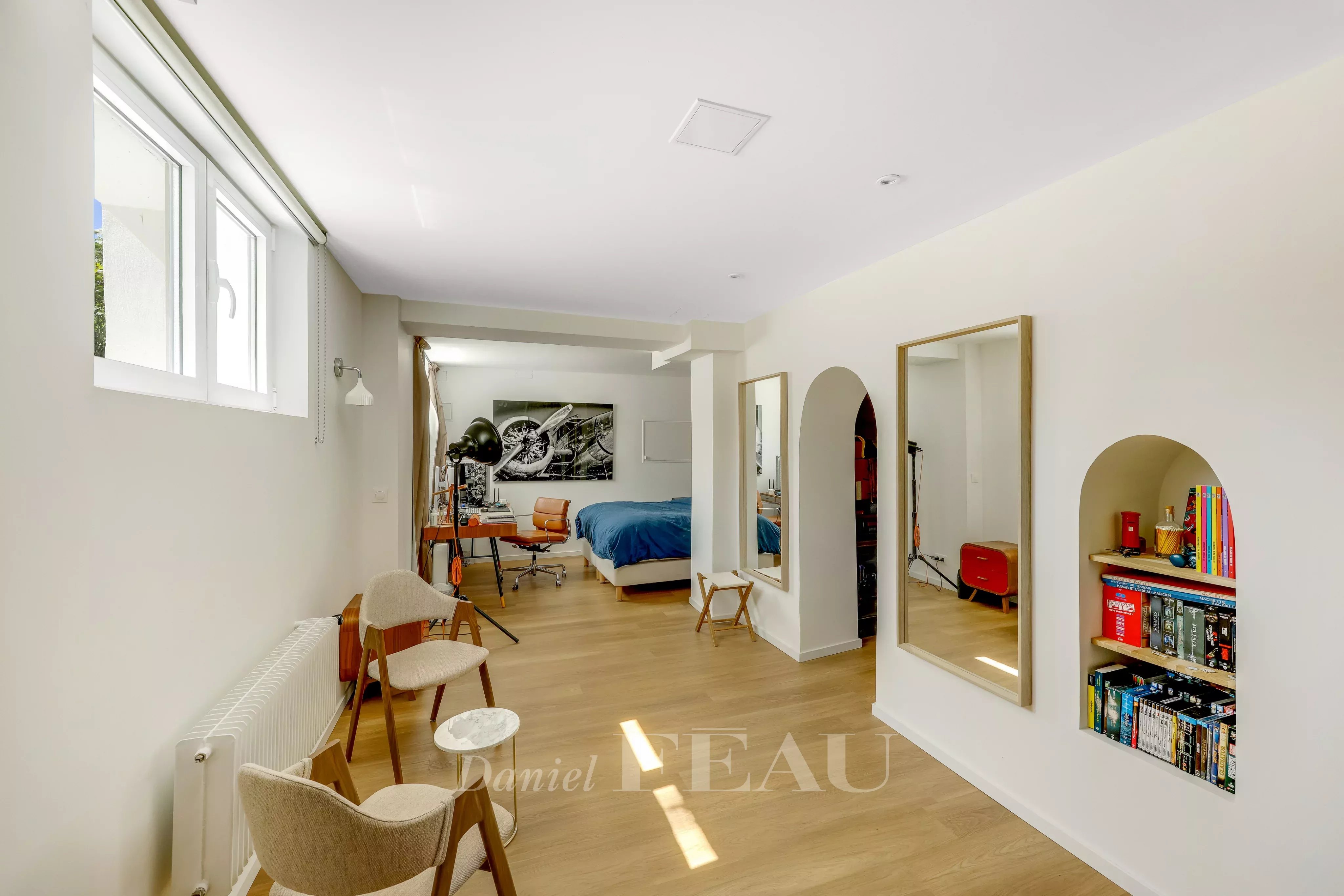 Chambre rez de jardin