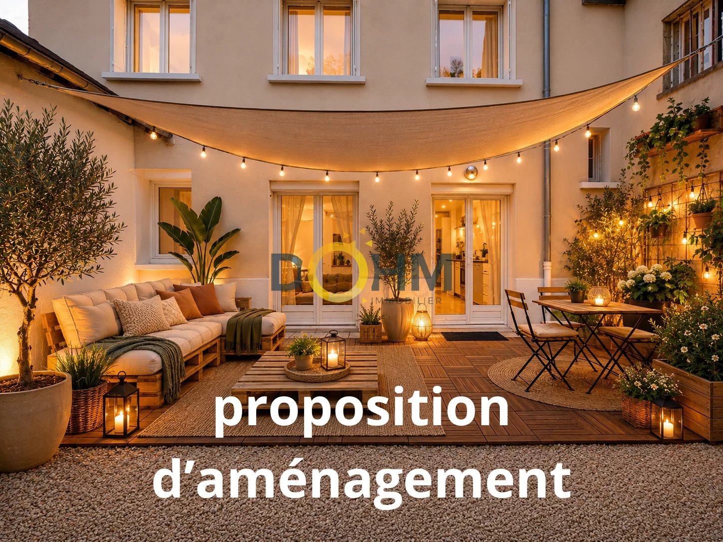 APPARTEMENT TRAVERSANT 110M2,TERRASSE 40M2
