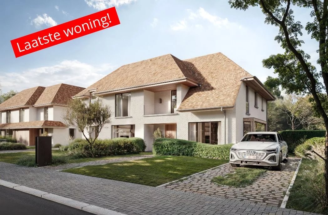 Lot 1 HOB - Woning 4: Unieke instapklare nieuwbouwwoning met karakter en klasse, gelegen in het hartje van Sint-Lambrechts-Herk.