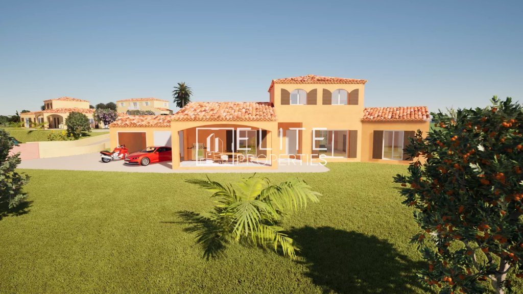 Villa for sale in Plascassier — 4 ROOMS VILLA of 146 m² - POOL CAPABLE - PLASCASSIER