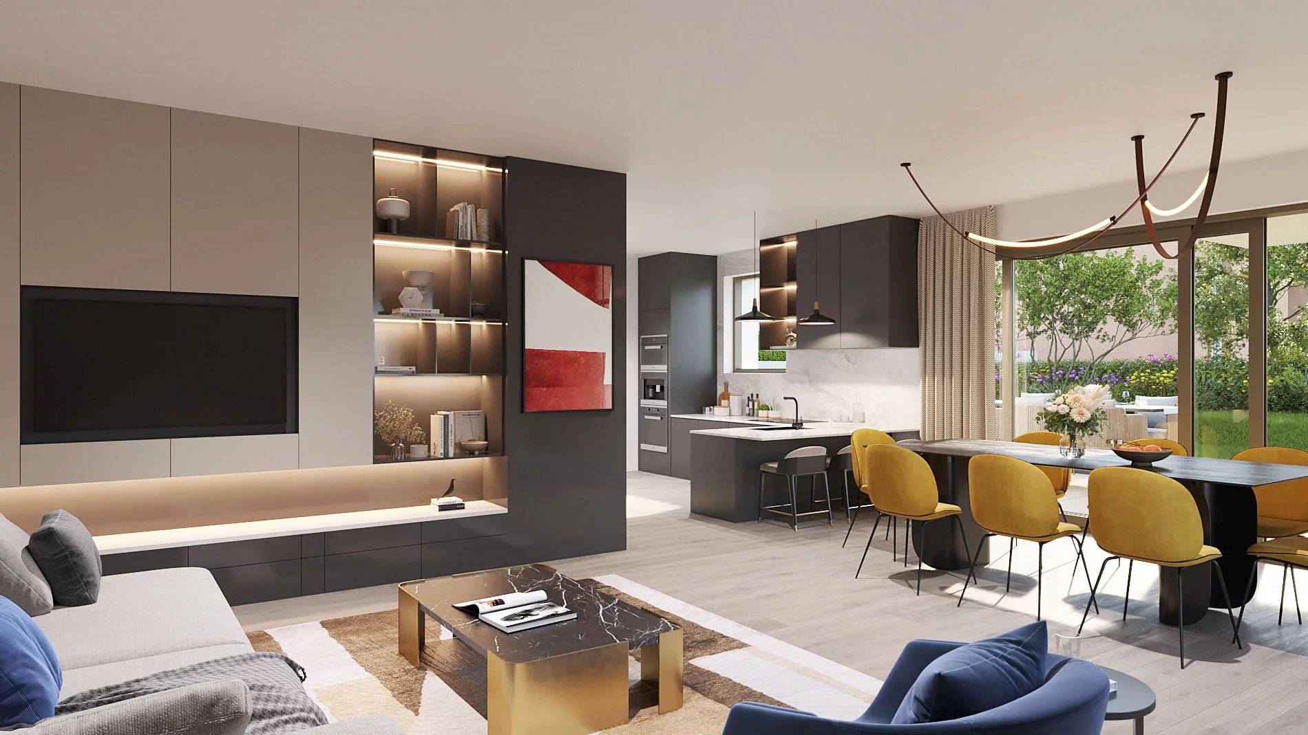 A VENDRE - Appartement  3 chambres à coucher avec jardin privatif - KEHLEN