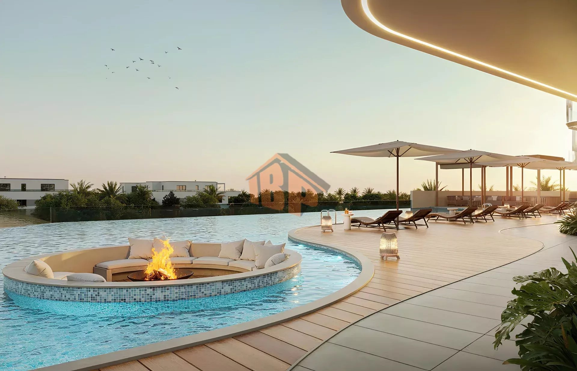 Un Sanctuaire Contemporain en Bord de Mer sur Dubai Islands