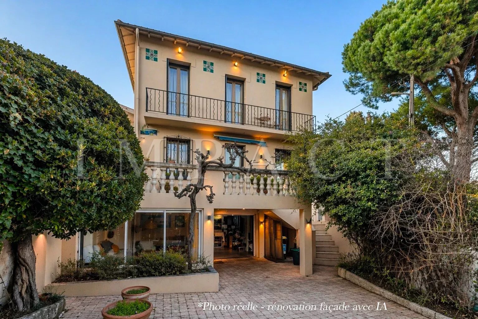 Cannes Petit Juas : Villa proche du centre-ville à pied à vendre