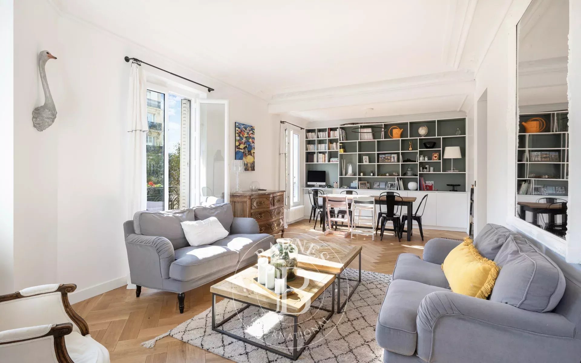 PARIS 14 - DAGUERRE - REFURBISHED FAMILY APARTMENT - UNOBSTRUCTED VIEWS